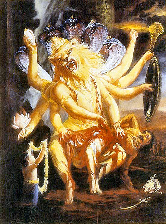 Shrinrisinha kavacham